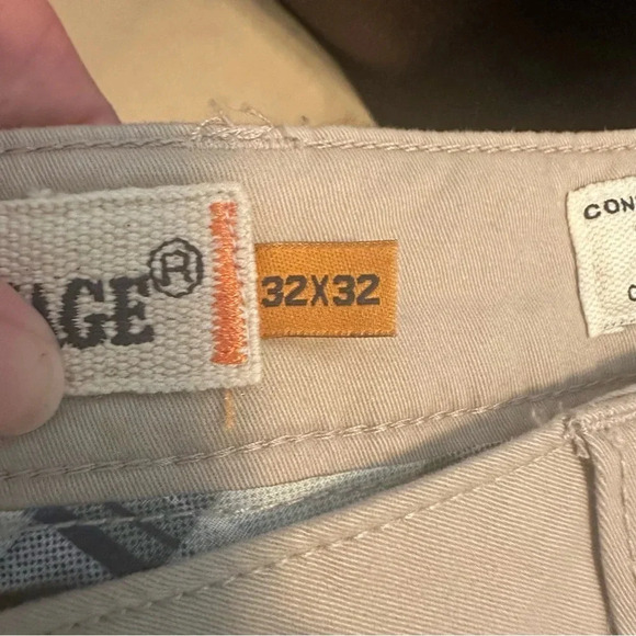 Tailor Vintage Greenwich Slim Fit Men's Khaki Pants - Picture 5 of 8